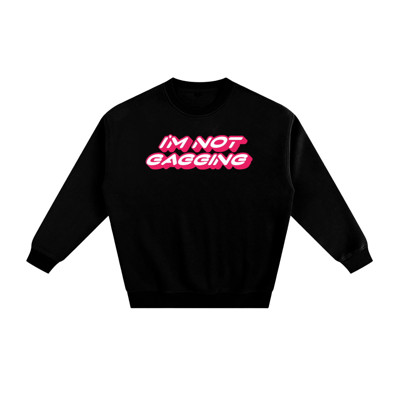 Premium Sweat MIDNIGHT / S GAGGING Thick Fleece Sweat ~ GAYBSIE PREMIUM MATERIALS