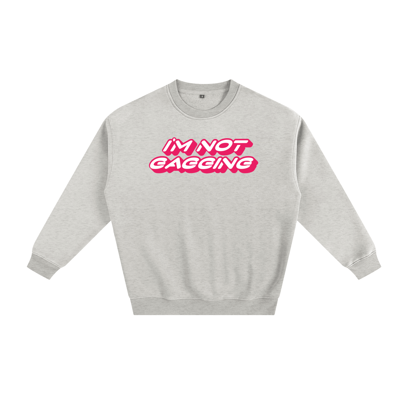 Premium Sweat OAT / S GAGGING Thick Fleece Sweat ~ GAYBSIE PREMIUM MATERIALS