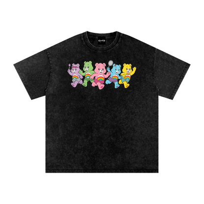Oversize Tee MIDNIGHT / S GAY CHAOS BEAR Premium Oversized Tee ~ GAYSBIE PREMIUM MATERIALS