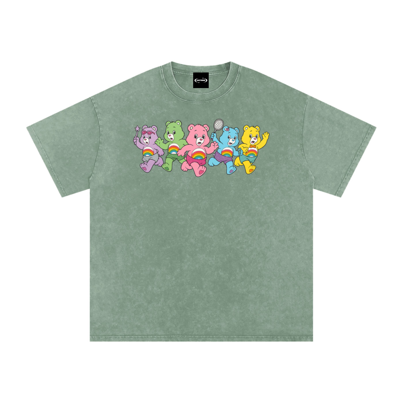 Oversize Tee MINT / S GAY CHAOS BEAR Premium Oversized Tee ~ GAYSBIE PREMIUM MATERIALS