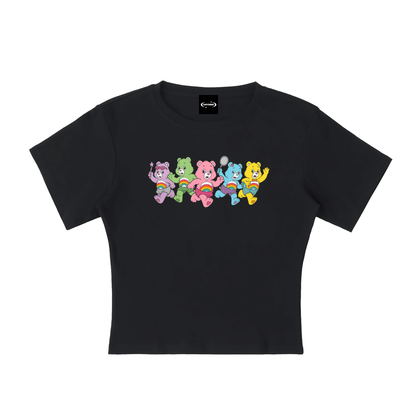 Baby Tee MIDNIGHT / S GAY CHAOS BEARS Baby Tee ~ GAYSBIE PREMIUM MATERIALS