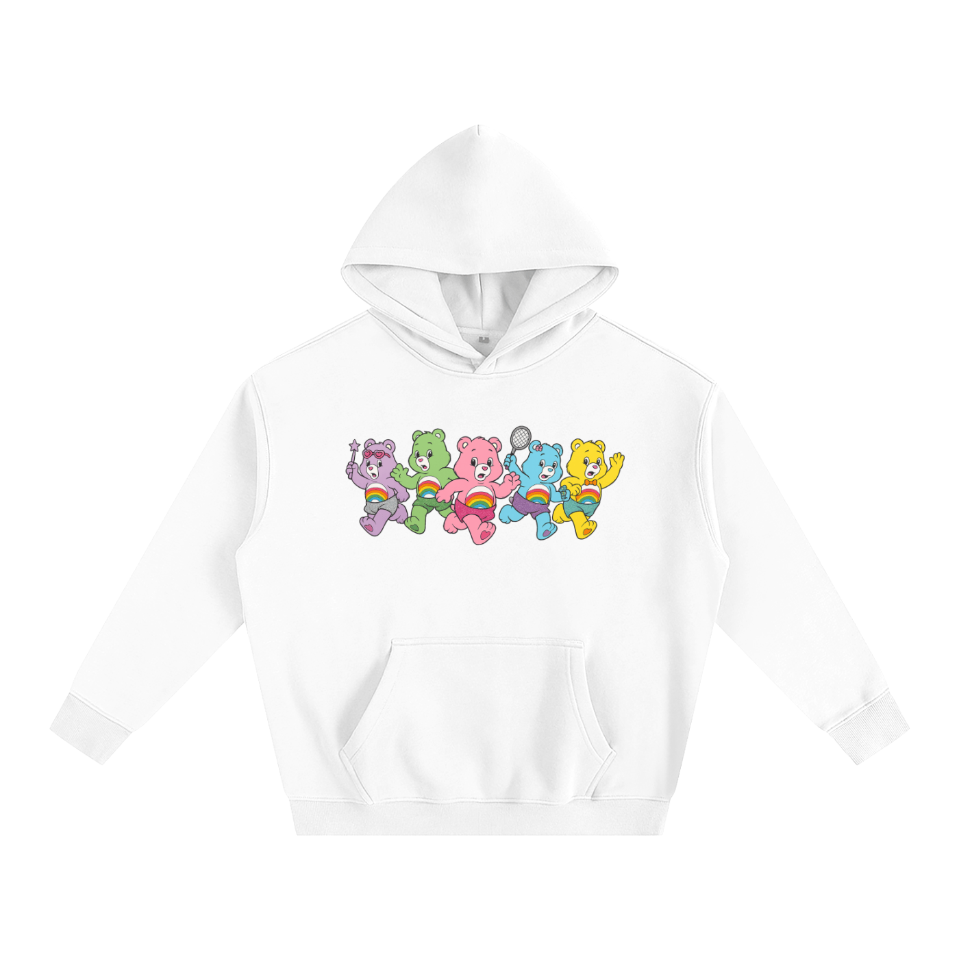 Premium Hood ICE / S GAY CHAOS BEARS Heavy Fleece Hoodie ~ GAYSBIE PREMIUM MATERIALS