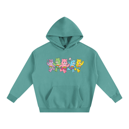 Premium Hood MINTY / S GAY CHAOS BEARS Heavy Fleece Hoodie ~ GAYSBIE PREMIUM MATERIALS
