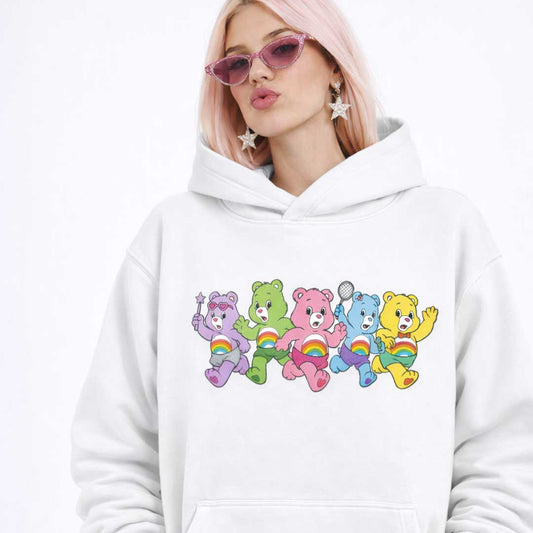 Premium Hood GAY CHAOS BEARS Heavy Fleece Hoodie ~ GAYSBIE PREMIUM MATERIALS