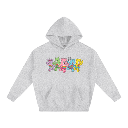 Premium Hood STONE / S GAY CHAOS BEARS Heavy Fleece Hoodie ~ GAYSBIE PREMIUM MATERIALS