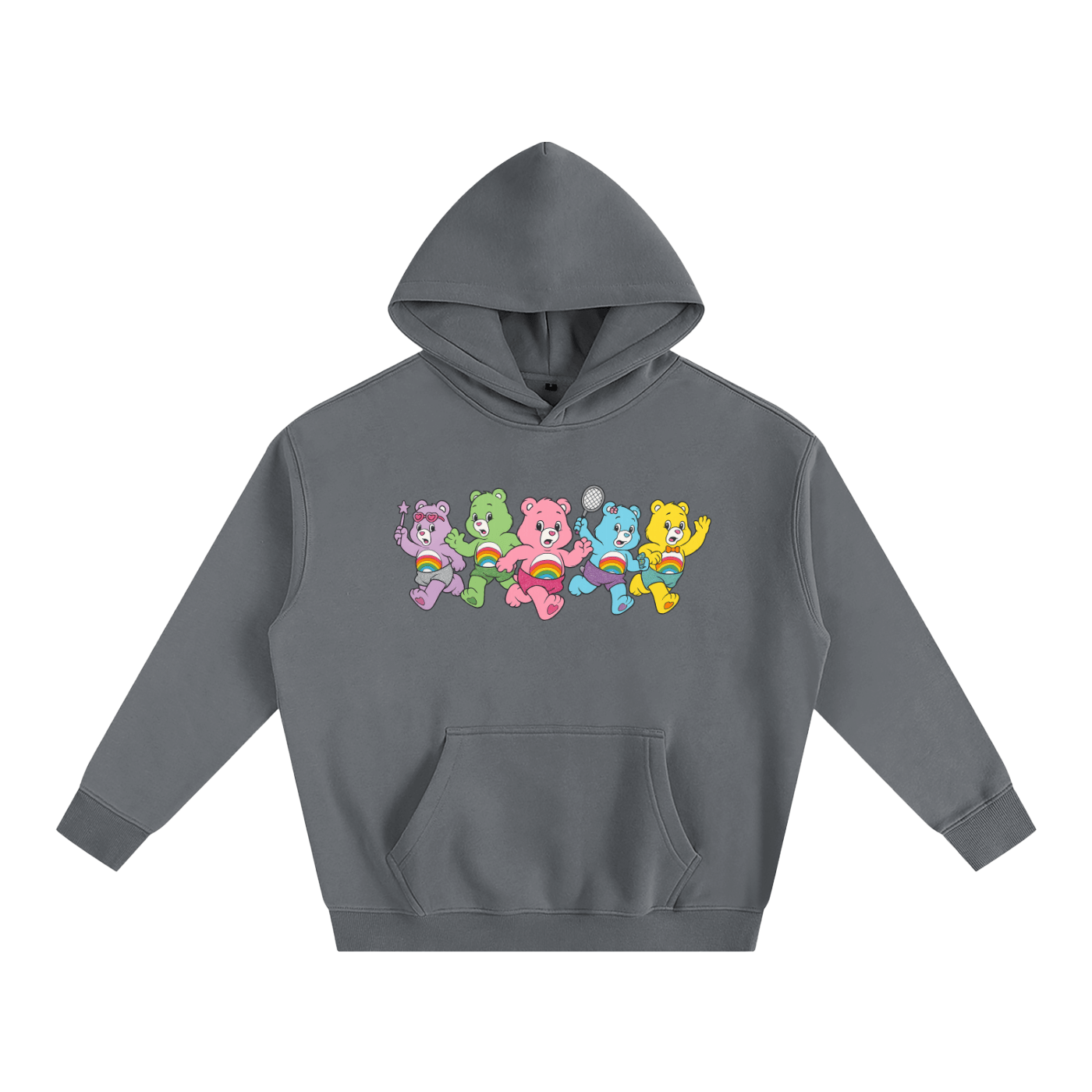 Premium Hood STORM / S GAY CHAOS BEARS Heavy Fleece Hoodie ~ GAYSBIE PREMIUM MATERIALS