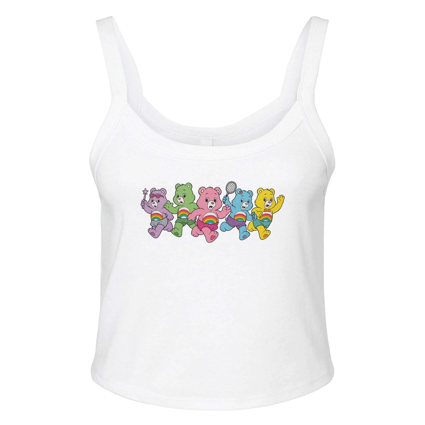 Ribbed Tank ICE / XS GAY PANIC BEAR Baby Ribbed Tank ~ GAYSBIE PREMIUM MATERIALS