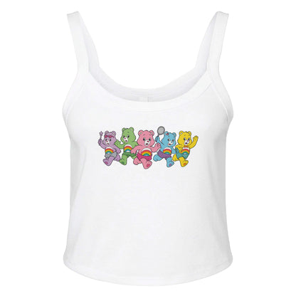 Ribbed Tank ICE / XS GAY PANIC BEAR Baby Ribbed Tank ~ GAYSBIE PREMIUM MATERIALS
