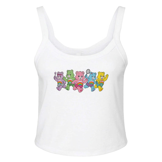 Ribbed Tank ICE / XS GAY PANIC BEAR Baby Ribbed Tank ~ GAYSBIE PREMIUM MATERIALS