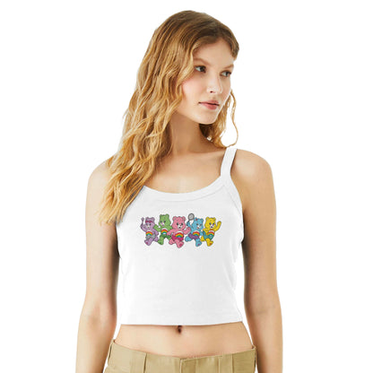 Ribbed Tank GAY PANIC BEAR Baby Ribbed Tank ~ GAYSBIE PREMIUM MATERIALS