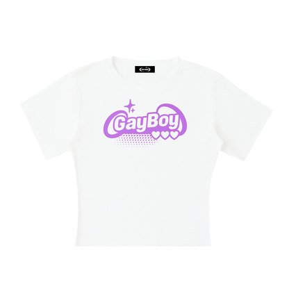 Baby Tee ICE / S GayBoy Baby Tee ~ GAYSBIE PREMIUM MATERIALS
