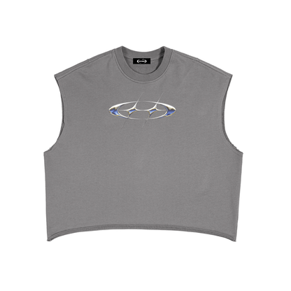 Gray / S GAYBSIE Crop Tank ODMPOD