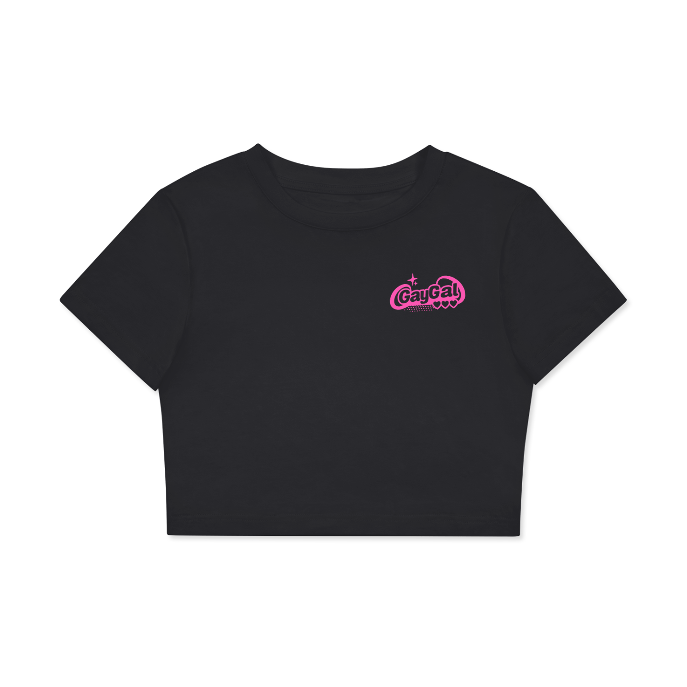 Crop Tee MIDNIGHT / XS GayGal Crop Tee ~ GAYSBIE PREMIUM MATERIALS