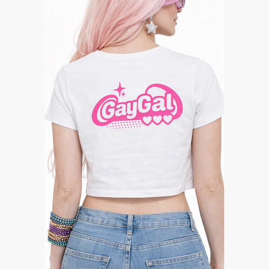 Crop Tee GayGal Crop Tee ~ GAYSBIE PREMIUM MATERIALS