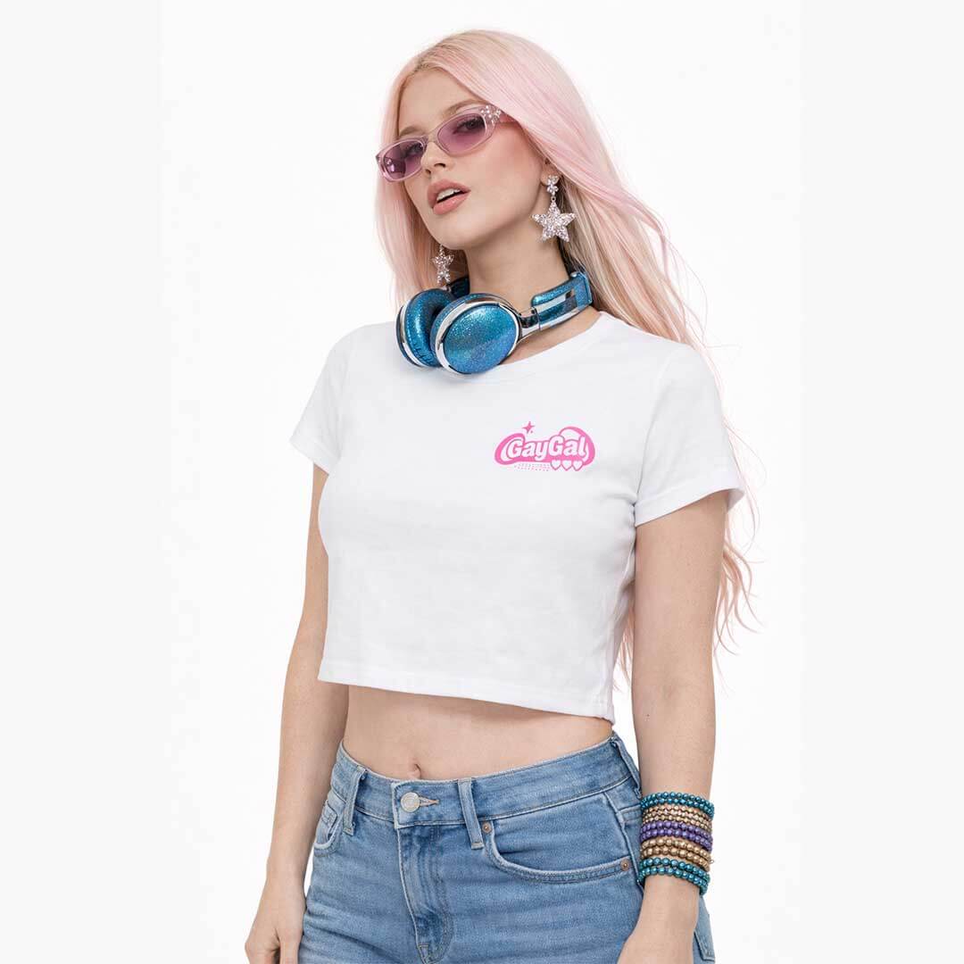 Crop Tee GayGal Crop Tee ~ GAYSBIE PREMIUM MATERIALS