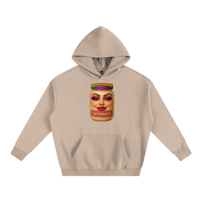 Premium Hood PEACHY / S GAYONNAISE FACE Heavy Fleece Hoodie ~ GAYSBIE PREMIUM MATERIALS