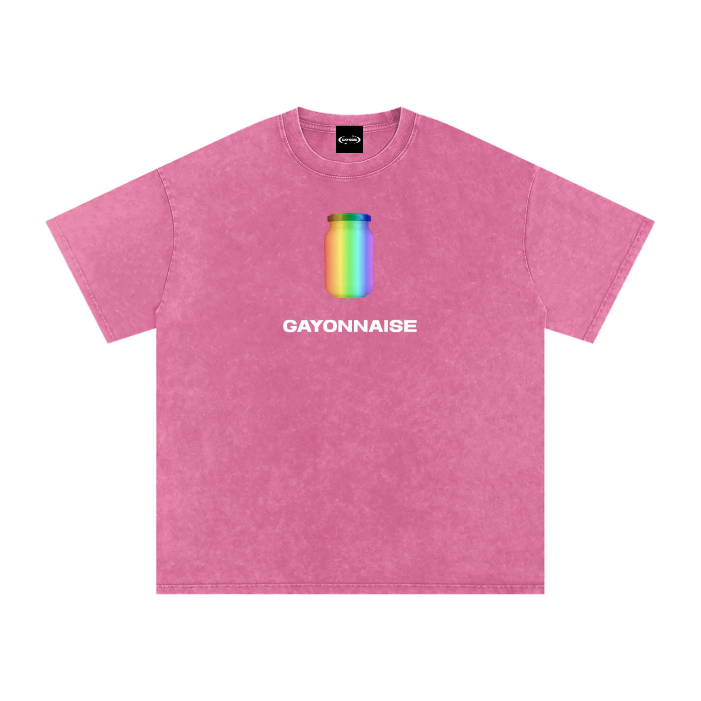 Oversize Tee BUBBLEGUM / S GAYONNAISE Premium Oversized Tee ~ GAYSBIE PREMIUM MATERIALS