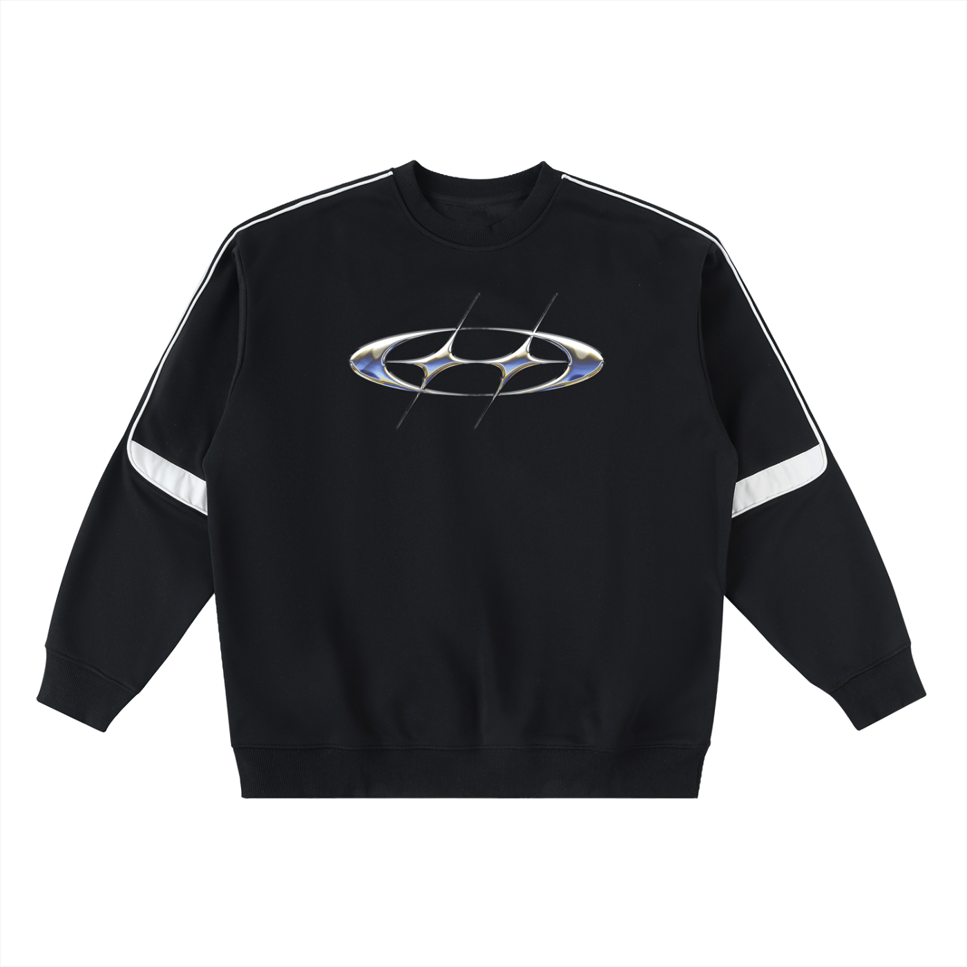 Black / S GAYSBIE Oversized Sporty Sweat ODMPOD