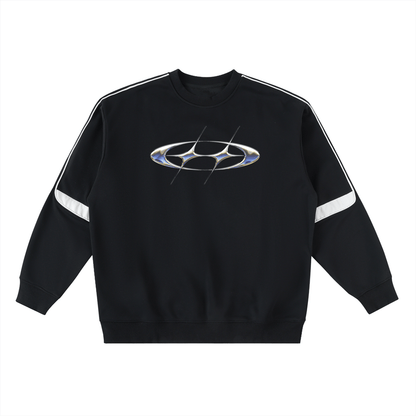 Black / S GAYSBIE Oversized Sporty Sweat ODMPOD