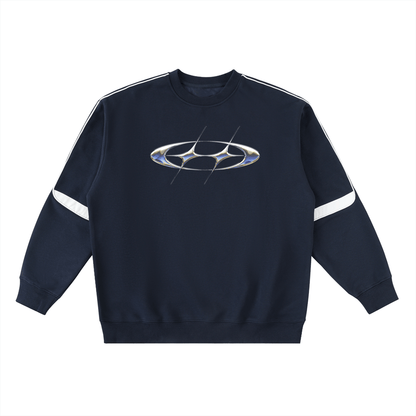Navy Blue / S GAYSBIE Oversized Sporty Sweat ODMPOD