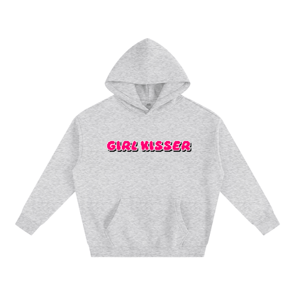 Premium Hood STONE / S GIRL KISSER Heavy Fleece Hoodie ~ GAYSBIE PREMIUM MATERIALS