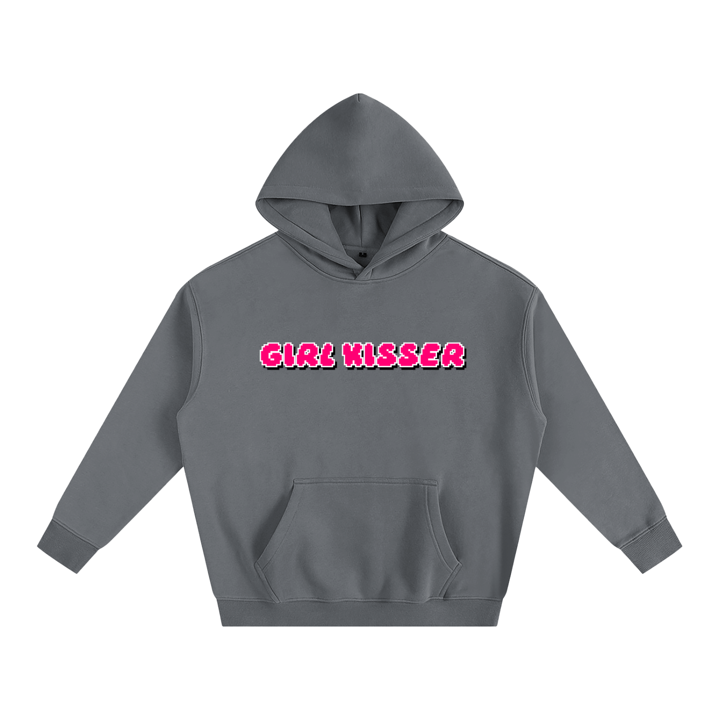 Premium Hood STORM / S GIRL KISSER Heavy Fleece Hoodie ~ GAYSBIE PREMIUM MATERIALS