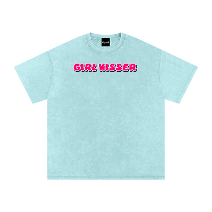 Oversize Tee ICE / S GIRL KISSER Premium Oversized Tee ~ GAYSBIE PREMIUM MATERIALS