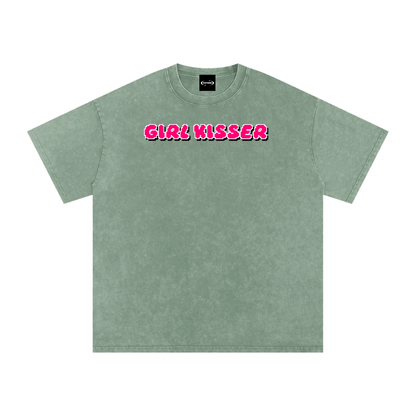 Oversize Tee MINTY / S GIRL KISSER Premium Oversized Tee ~ GAYSBIE PREMIUM MATERIALS