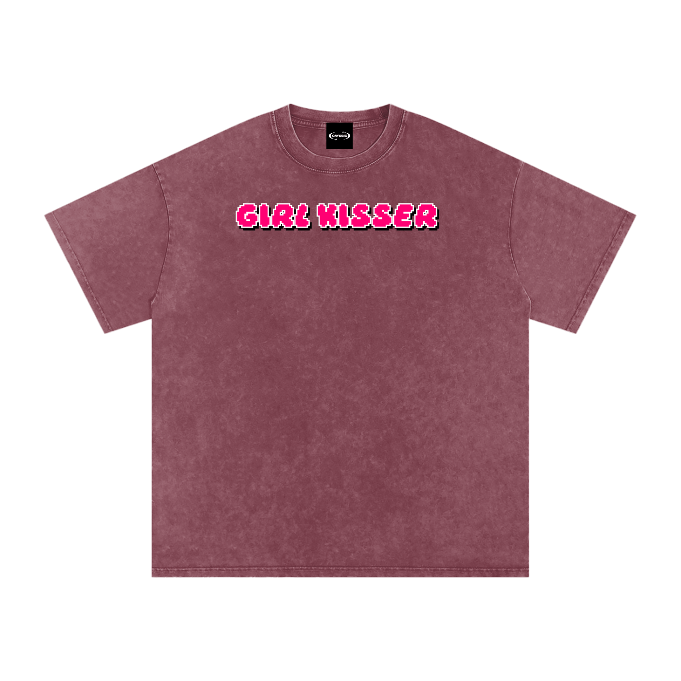 Oversize Tee SPICY / S GIRL KISSER Premium Oversized Tee ~ GAYSBIE PREMIUM MATERIALS