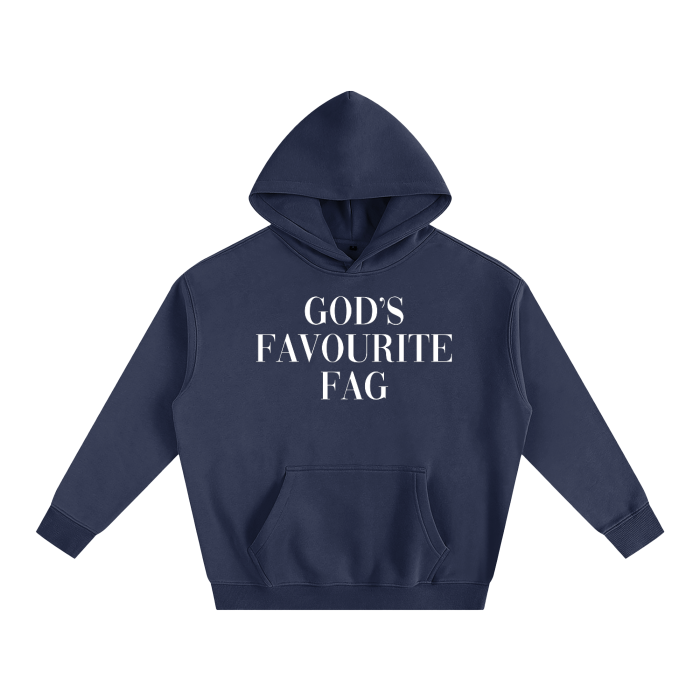 Premium Hood ECLIPSE / S GOD'S FAVOURITE FAG Heavy Fleece Hoodie ~ GAYSBIE PREMIUM MATERIALS