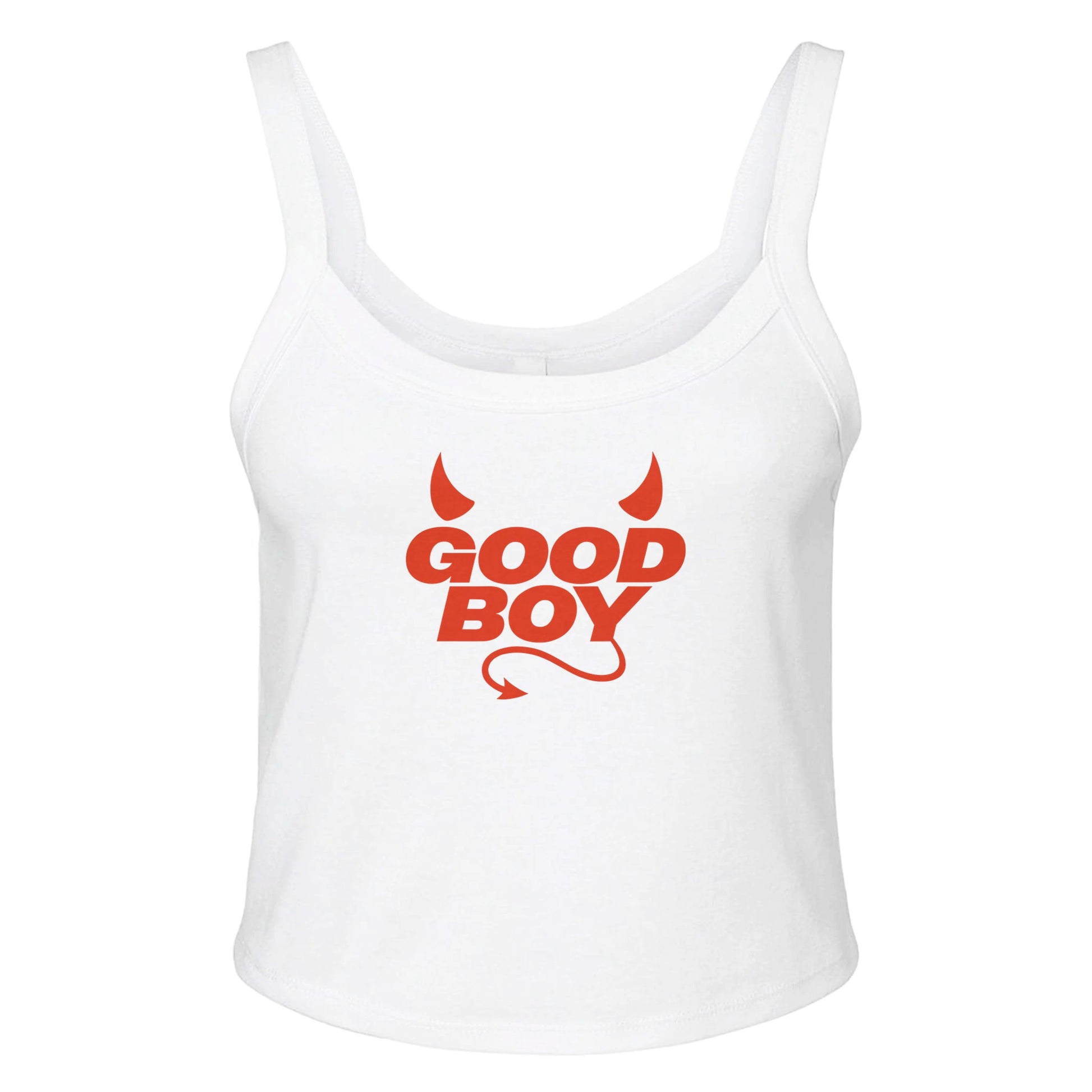 Ribbed Tank ICE / XS GOOD BOY Devil Baby Ribbed Tank ~ GAYSBIE PREMIUM MATERIALS