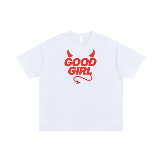 Oversize Tee ICE / S GOOD GIRL DEVIL Oversize Signature Tee ~ GAYSBIE PREMIUM MATERIALS