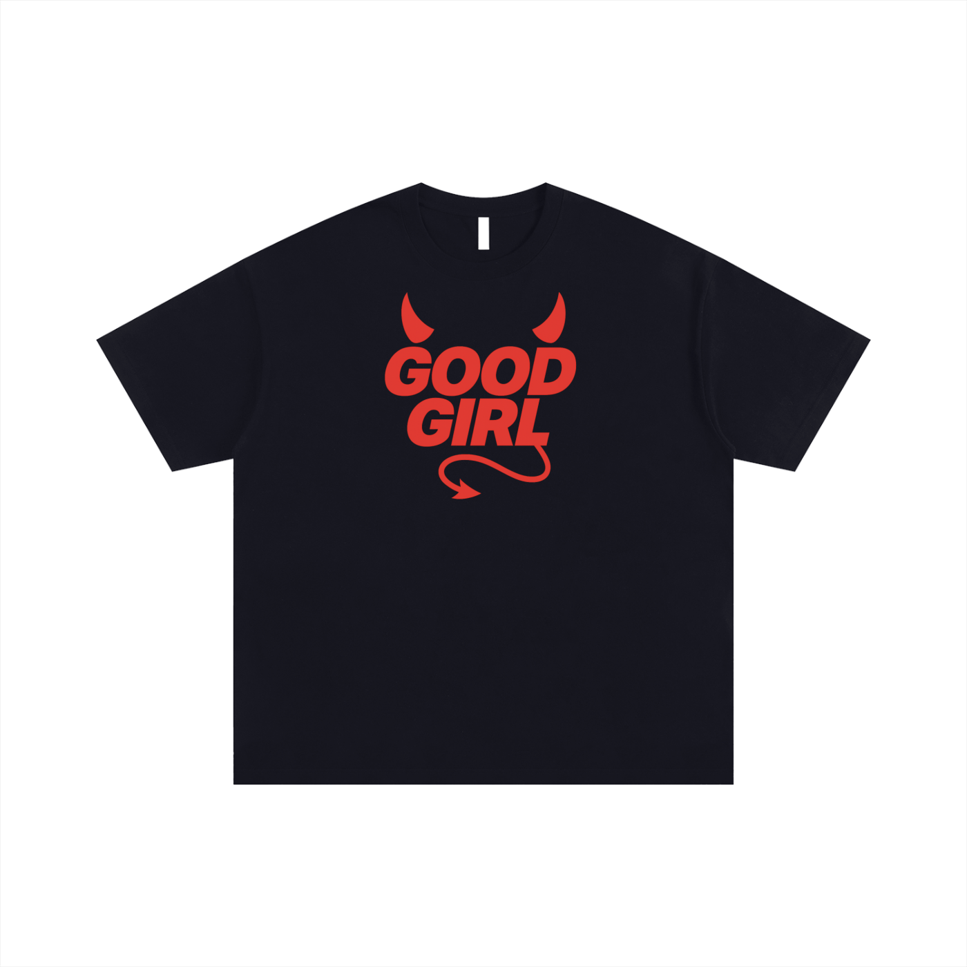 Oversize Tee MIDNIGHT / S GOOD GIRL DEVIL Oversize Signature Tee ~ GAYSBIE PREMIUM MATERIALS