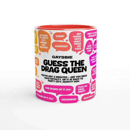 Drinkware SPICY GUESS THE QUEEN Regular Mug ~ GAYSBIE GAYSBIE SHOP