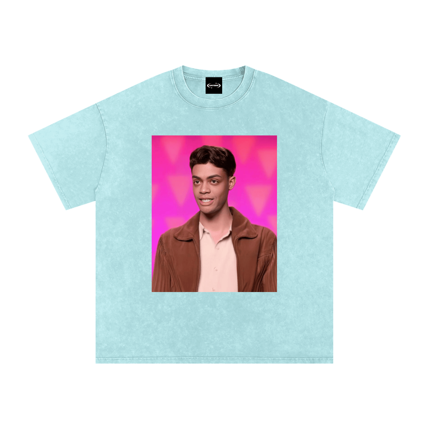 Oversize Tee ICE / S HEIDI GOODE Face Mash-Up Premium Oversized Tee ~ GAYSBIE PREMIUM MATERIALS
