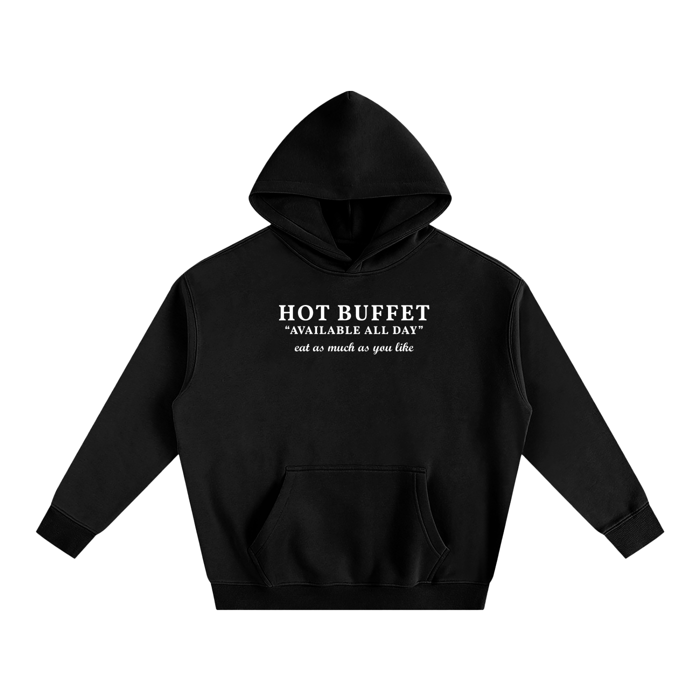 Premium Hood MIDNIGHT / S HOT BUFFET Heavy Fleece Hoodie ~ GAYSBIE PREMIUM MATERIALS