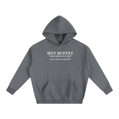 Premium Hood STORM / S HOT BUFFET Heavy Fleece Hoodie ~ GAYSBIE PREMIUM MATERIALS