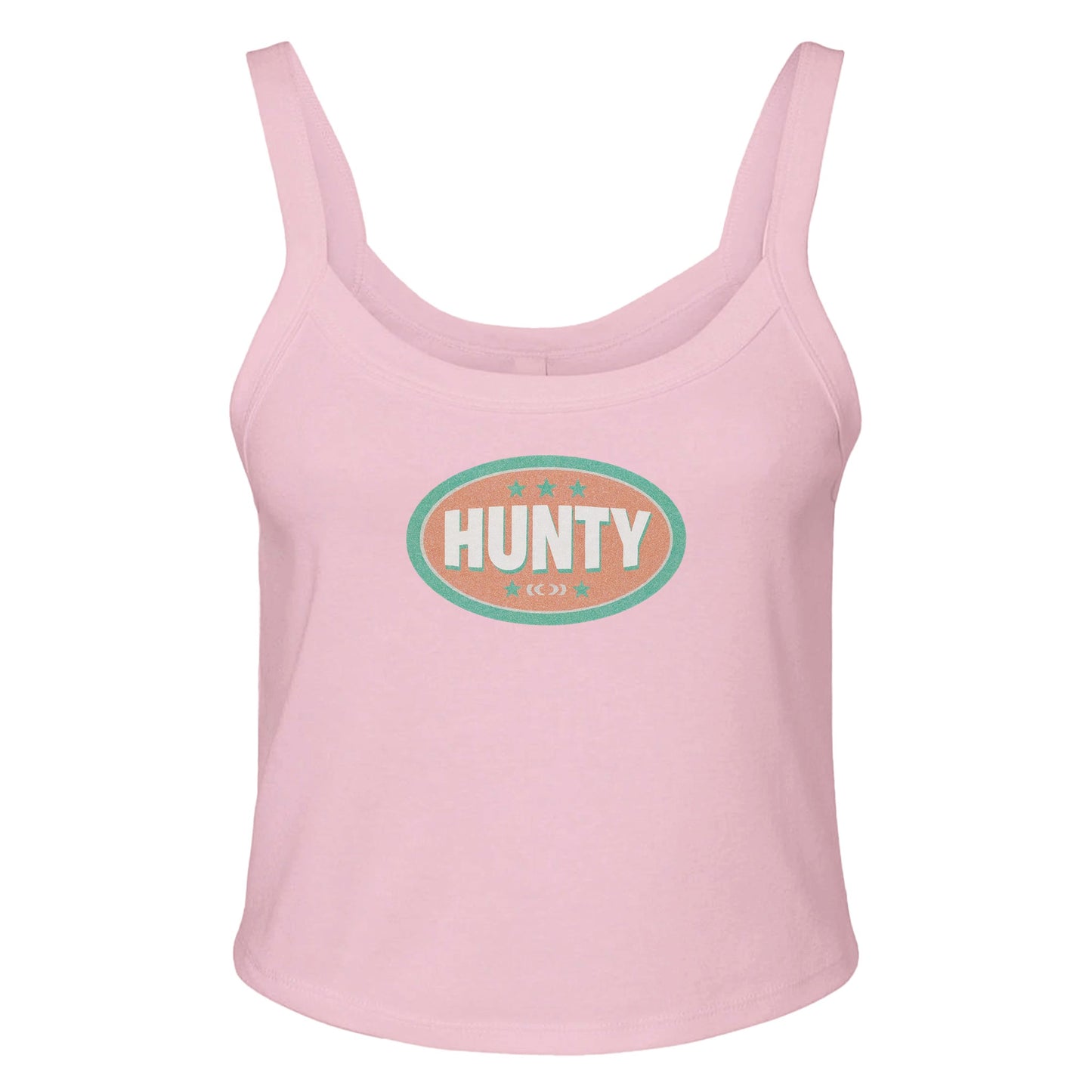 Ribbed Tank BLUSH / XS HUNTY BADGE Baby Ribbed Tank ~ GAYSBIE PREMIUM MATERIALS