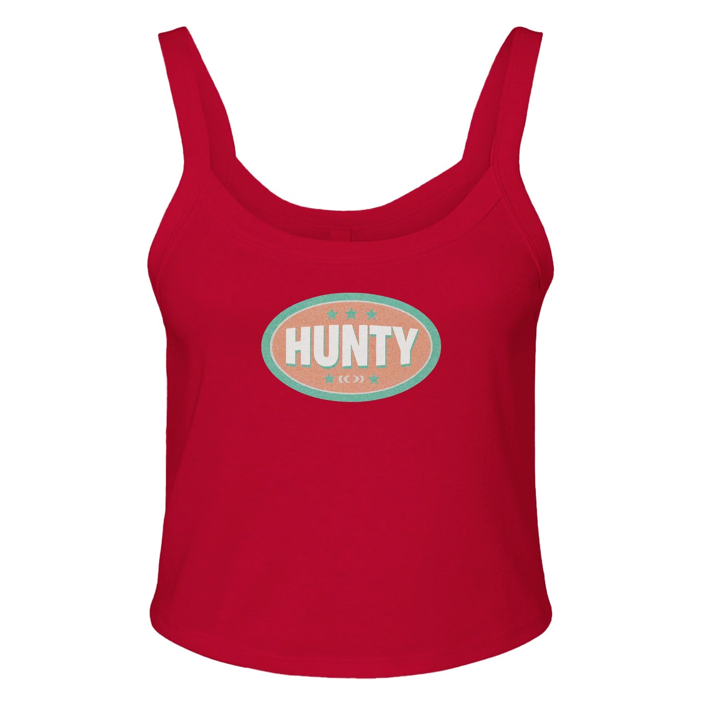 Ribbed Tank SPICY / XS HUNTY BADGE Baby Ribbed Tank ~ GAYSBIE PREMIUM MATERIALS