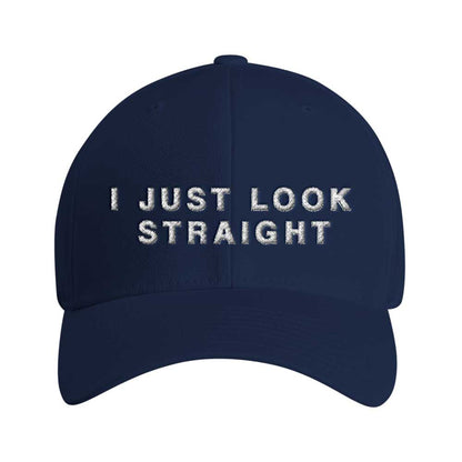 Caps ECLIPSE / L-XL I JUST LOOK STRAIGHT Embroidered Cap ~ GAYSBIE PREMIUM MATERIALS