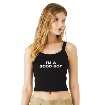 RIBBED TANK I’M A GOOD BOY Baby Ribbed Tank ~ GAYSBIE GAYSBIE SHOP