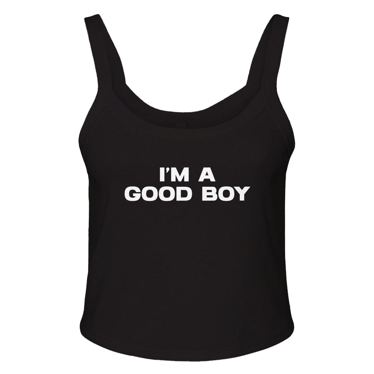 RIBBED TANK XS I’M A GOOD BOY Baby Ribbed Tank ~ GAYSBIE GAYSBIE SHOP