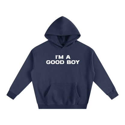 Premium Hood ECLIPSE / S I’M A GOOD BOY Heavy Fleece Hoodie ~ GAYSBIE PREMIUM MATERIALS