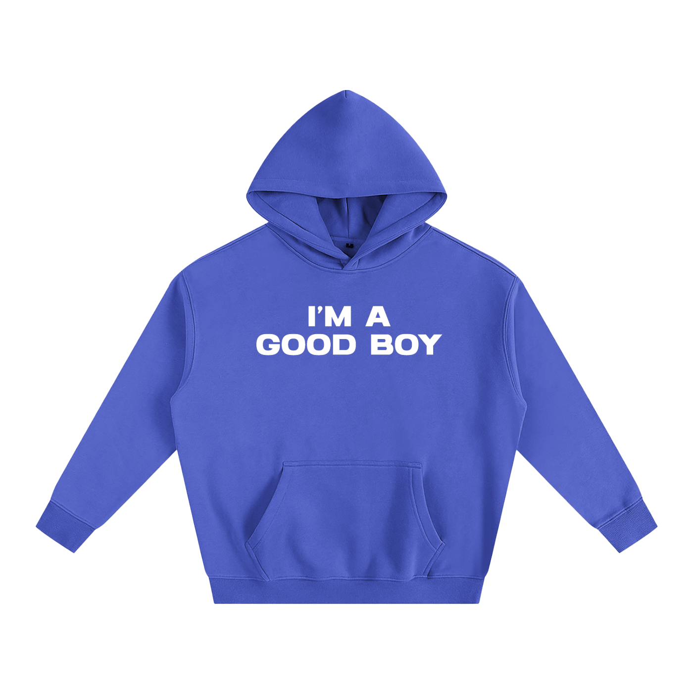 Premium Hood OCEAN / S I’M A GOOD BOY Heavy Fleece Hoodie ~ GAYSBIE PREMIUM MATERIALS