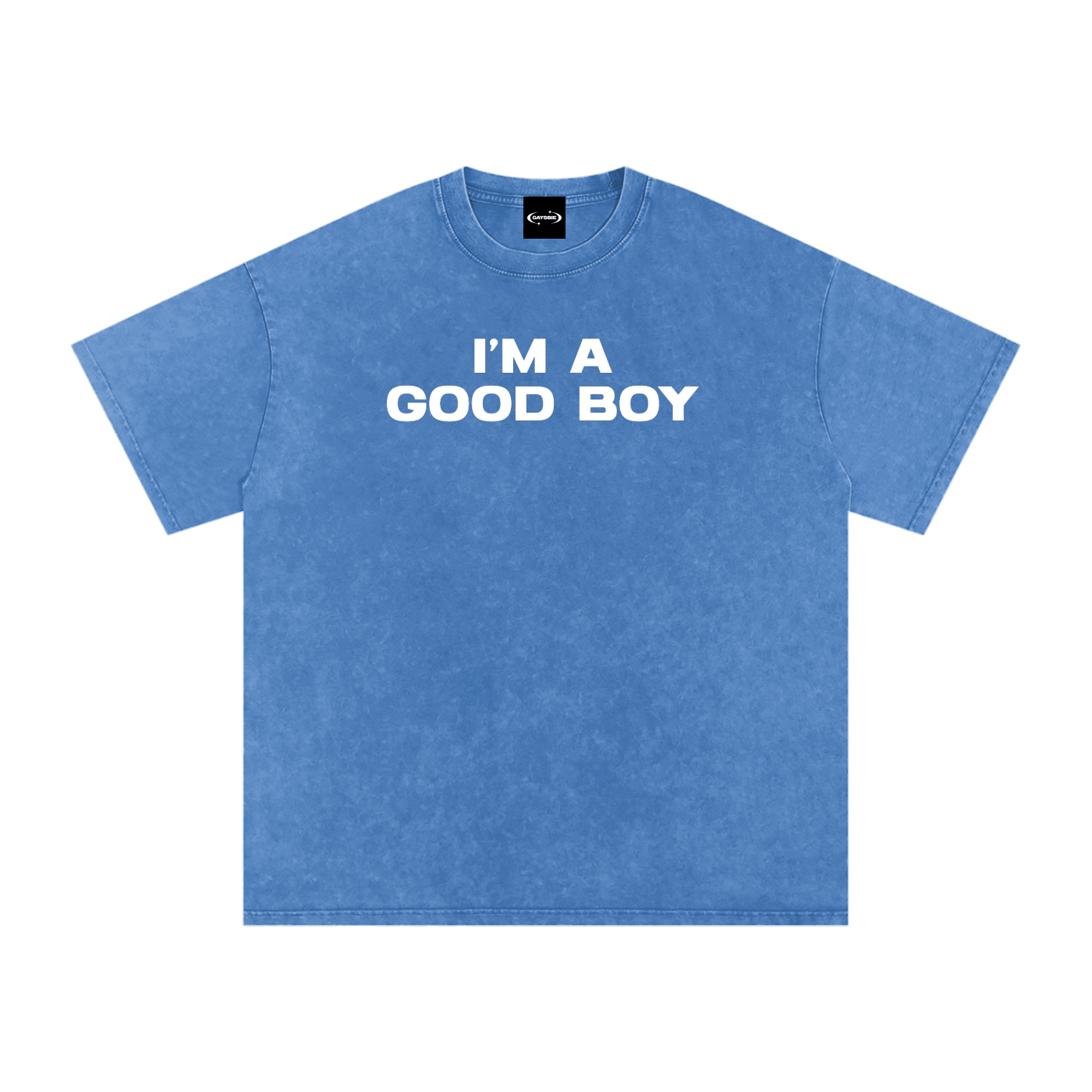 Oversize Tee OCEAN / S I'M A GOOD BOY Premium Oversized Tee ~ GAYSBIE PREMIUM MATERIALS