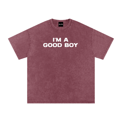 Oversize Tee SPICY / S I'M A GOOD BOY Premium Oversized Tee ~ GAYSBIE PREMIUM MATERIALS
