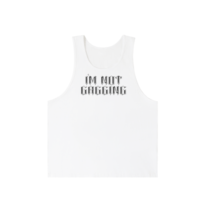Premium Tank ICE / S I’M NOT GAGGING Longline Tank ~ GAYSBIE PREMIUM MATERIALS