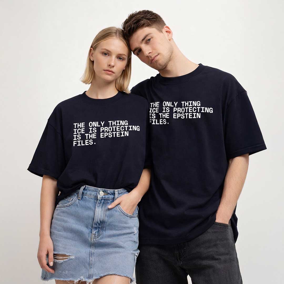 Oversize Tee ICE PROTECT EPSTEIN Oversize Signature Tee ~ GAYSBIE PREMIUM MATERIALS