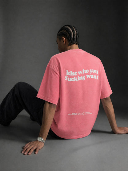 kiss who you fucking want Tee ~ GAYSBIE