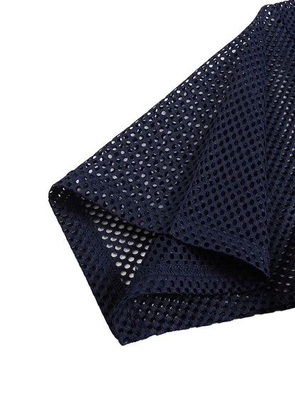 Sashay Away Boxy Mesh Tee ~ GAYSBIE